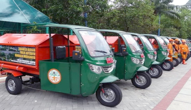 Pengadaan Gerobak Motor Pengangkut Sampah di Dinas Kebersihan DKI Jakarta Berbau Konspirasi