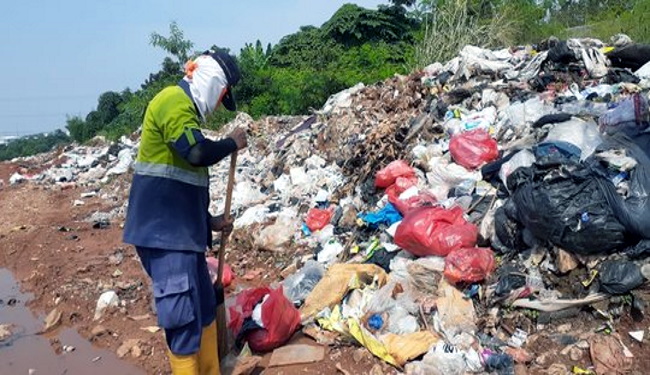 Penanganan Sampah di Kec. Pesanggrahan Jaksel Parah dan Memprihatinkan