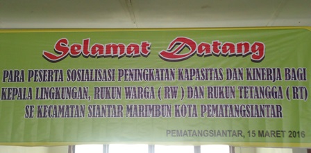 Kecamatan Siantar Marimbun Beserta Jajarannya Adakan Kegiatan Peningkatan Kompetensi Kerja