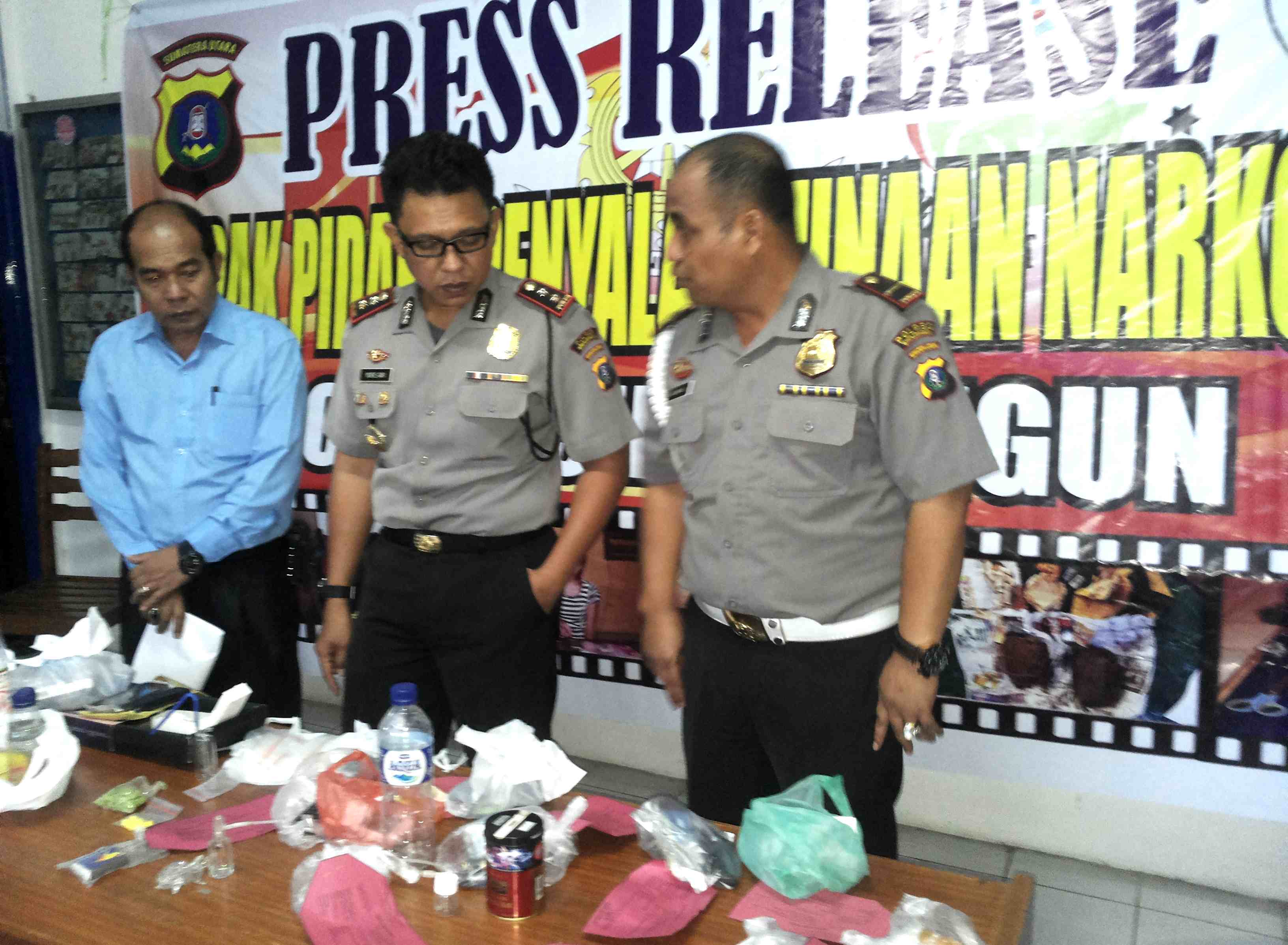 Gelar Operasi “Bersinar” Sebulan Penuh, Polres Simalungun Tangkap Pengedaran Pengguna Narkoba