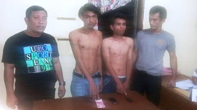Polsek Panai Tongah Amankan Dua Orang Diduga Pengguna Sekaligus Kurir Narkoba