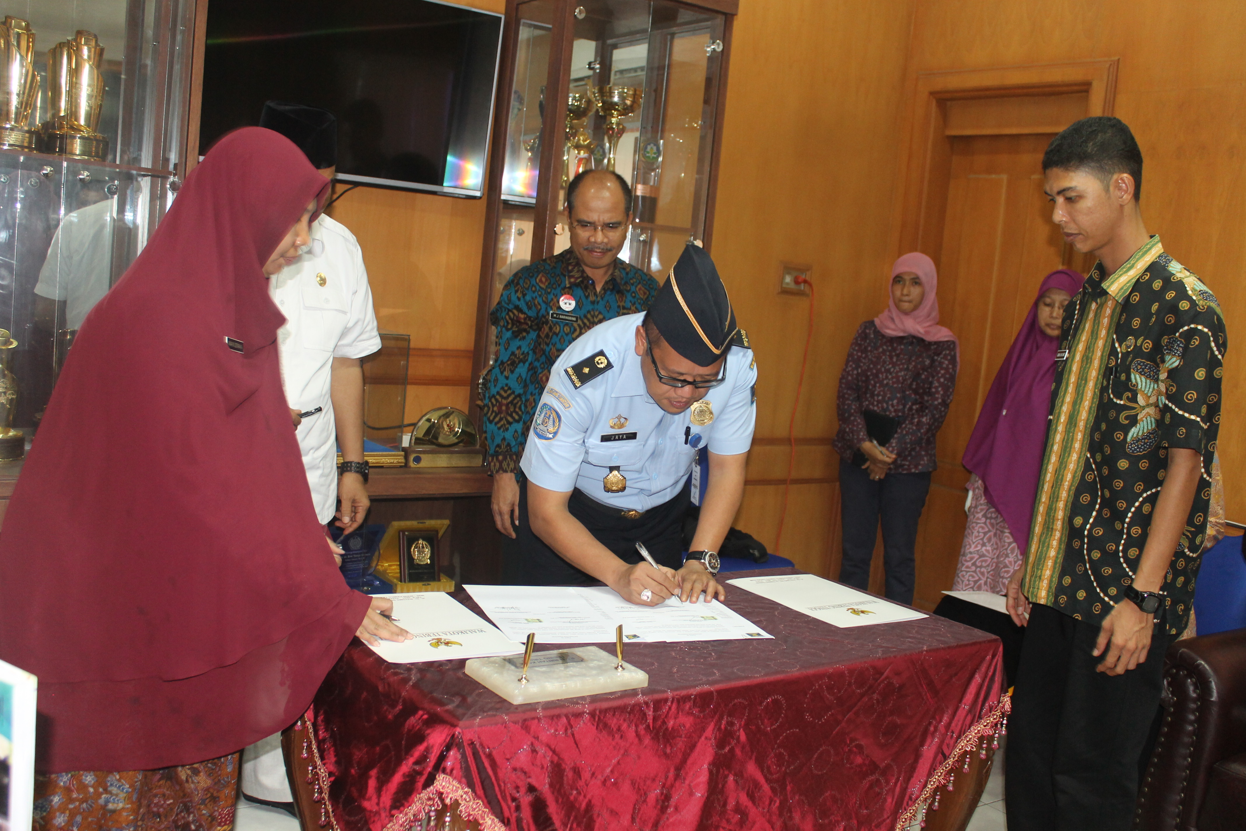 Imigrasi dan Pemkot Tanda Tangani Kesepakatan Perjanjian Pinjam Pakai Gedung ULP Tebing Tinggi