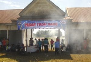 Sedang Di Perbaiki, Pasar Tozai Baru Segera Dibuka Lagi