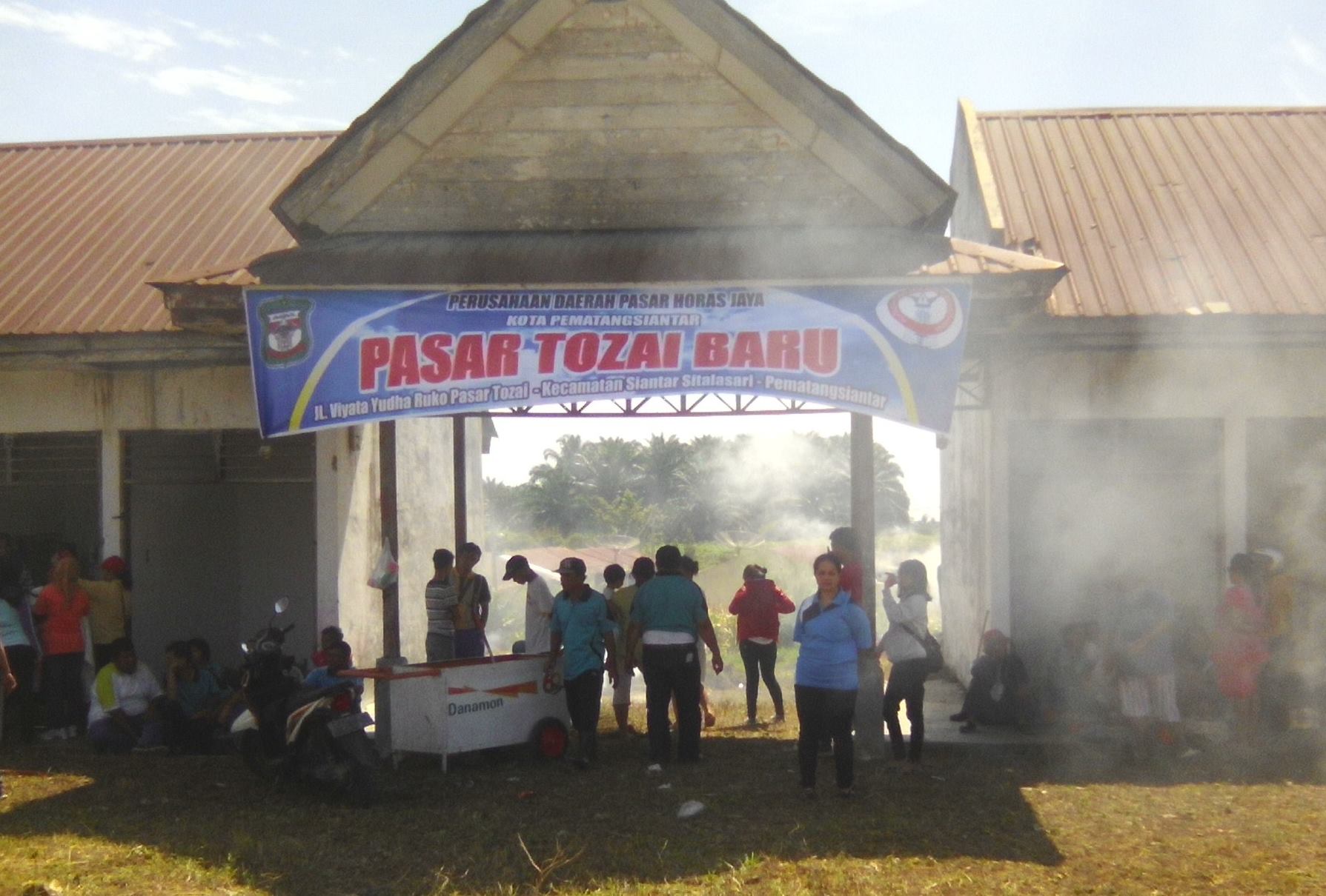 Sedang Di Perbaiki, Pasar Tozai Baru Segera Dibuka Lagi