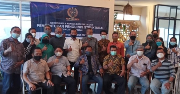 KRT Sandiyo Dipilih Sebagai Ketua DPW Partai UKM Jawa Tengah, Didampingi Suparto Sebagai Sekretaris