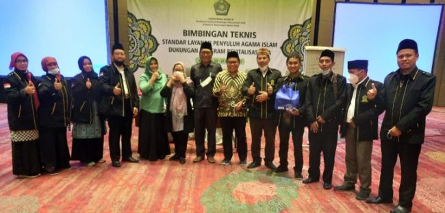 Gus Adib Daulat Penyuluh Agama Islam KUA Kapanewon Sewon Sebagai Peserta Bimtek Terbaik
