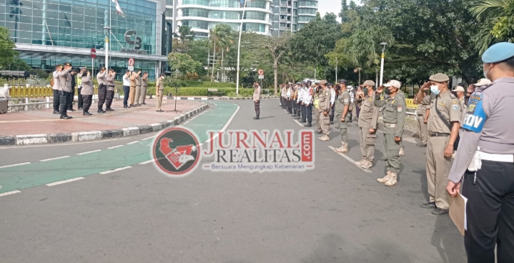 Wawako Jakbar Pimpin Apel Gabungan Cegah Kerumunan di Masa Pandemi