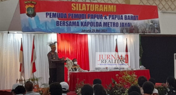 Polda Metro Jaya Silaturahmi Bersama Pemuda Pemudi Papua dan Papua Barat