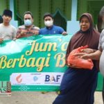 Ormas PP, PT FIF dan PT BAB Beri Bantuan Sembako,  Warga Terdampak Paska Banjir Desa Ranca Kelapa Terharu dan Bahagia