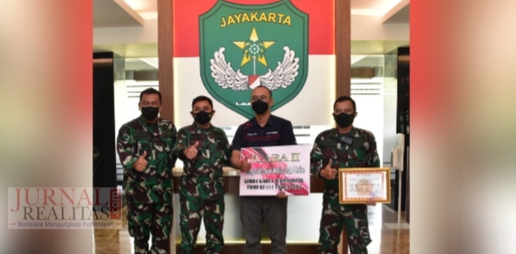 Wartawan Mitra Kodam Jaya Dari Koran Sindo Raih Juara II Lomba Jurnalistik Program TMMD Desa Ke-111 TA 2021
