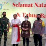 Panglima TNI, Kapolri, dan Ketua DPR RI Tinjau Persiapan Natal 2021