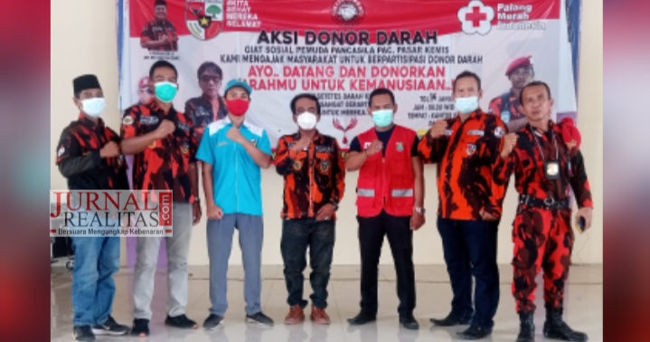 PAC Pemuda Pancasila Pasarkemis Adakan Aksi Donor Darah