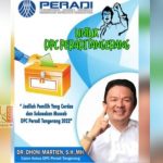Tekad Adanya Perubahan Lebih Baik, DR. Dhoni Martin, SH, MH Calonkan Diri Sebagai Ketua Peradi Tangerang
