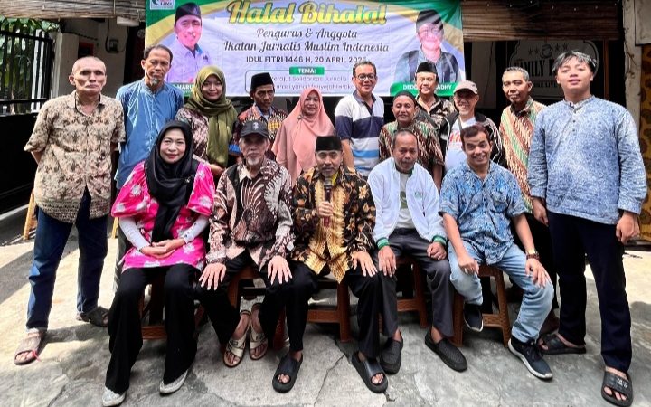 Rajut Solidaritas Jurnalis, Pengurus IJMI Gelar Halal Bihalal 1446 H