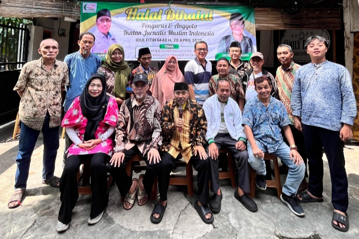 Rajut Solidaritas Jurnalis, Pengurus IJMI Gelar Halal Bihalal 1446 H