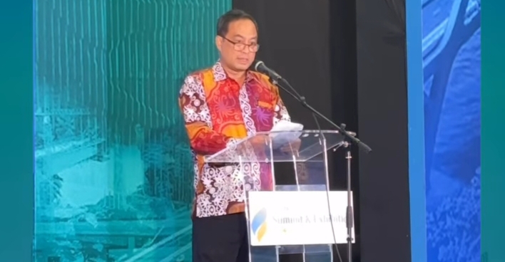 Wakili Menteri PU, Yudha Mediawan Beri Sambutan di Penutupan ISSEI