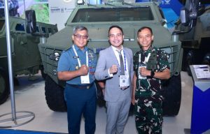 Danpasmar 1 Kunjungi Pameran Indo Defence Expo & Forum 2025
