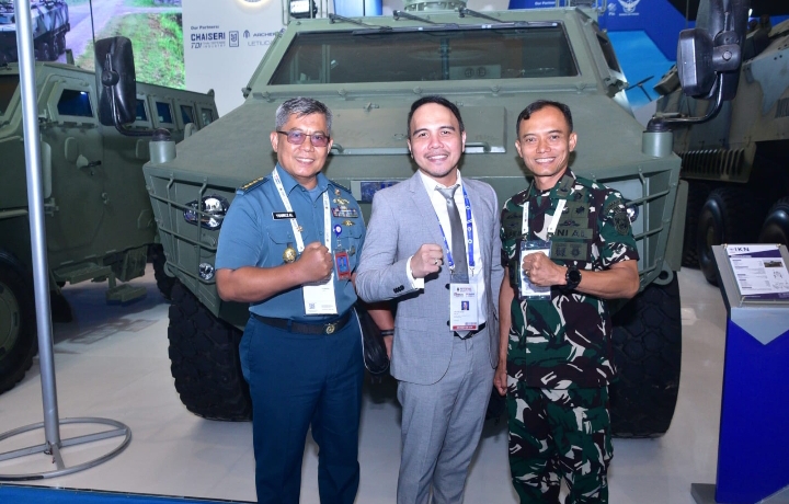 Danpasmar 1 Kunjungi Pameran Indo Defence Expo & Forum 2025