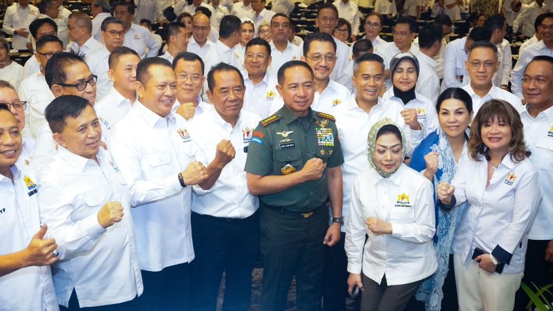 Hadiri Pembekalan Retret KADIN oleh Panglima TNI, Bamsoet Ingatkan Pertahanan Kuat Menjadi Kunci Ekonomi Tangguh