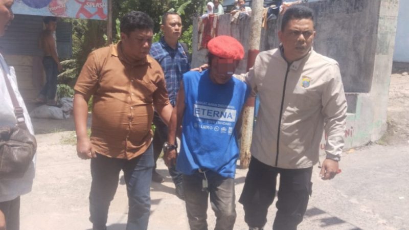 Seorang Terduga Pelaku Pengancaman Berhasil Diamankan Polsek Siantar Barat