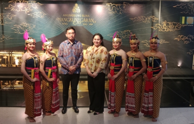 KGPAA Mangkoenagoro X Hadiri Penutupan Pamungkasaning Sura Mangkunegaran di Sarinah