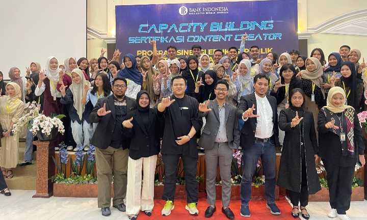 Bank Indonesia dan LPK Lunarica Gelar Capacity Building Sertifikasi Content Creator untuk Mahasiswa Sulbar