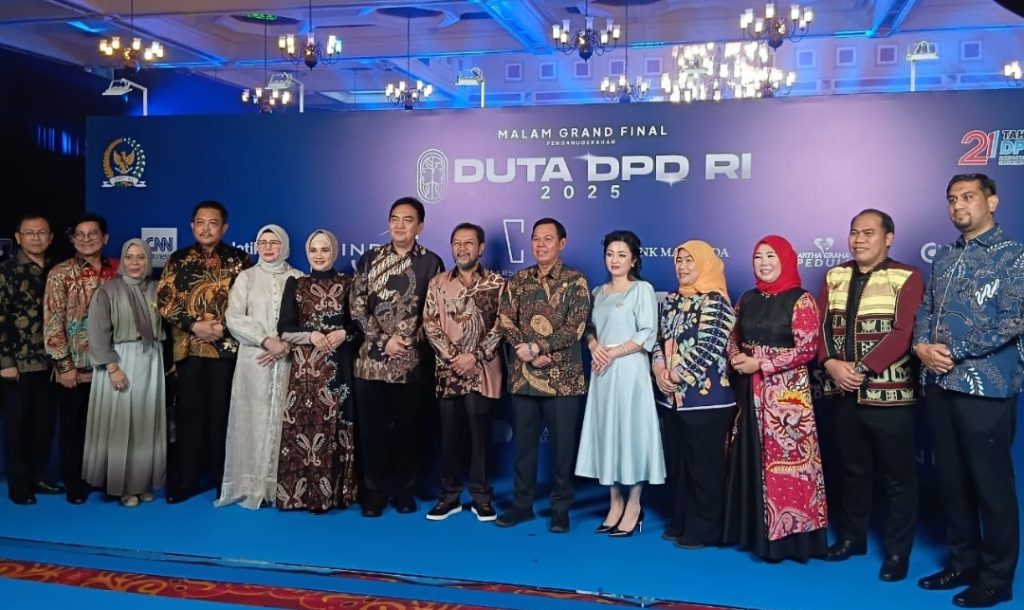 DPD RI Gelar Malam Puncak Duta DPD 2025 Kolaborasi Lembaga dan Generasi Muda