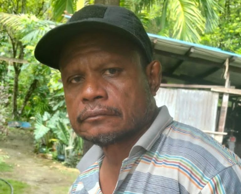 Wilson Kapisa Tokoh Masyarakat Kampung Yenbepon Pertanyakan Surat Bebas Temuan